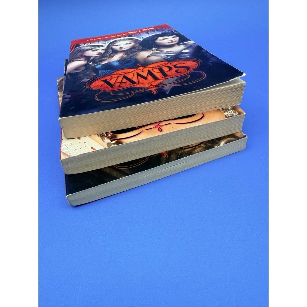 Vamps Trilogy Nancy A Collins Complete 3 Book Set 1-3 HarperTeen Vampire YA